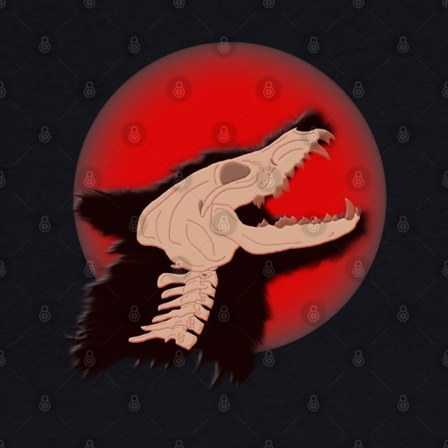 Blood Moon Werewolf by tygerwolfe